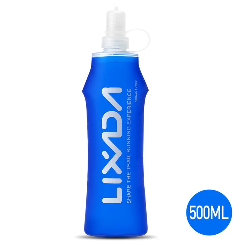 "Hydration On-The-Go: Foldable BPA-Free Outdoor Soft Bottle for Running, Hiking, Cycling, and Climbing"