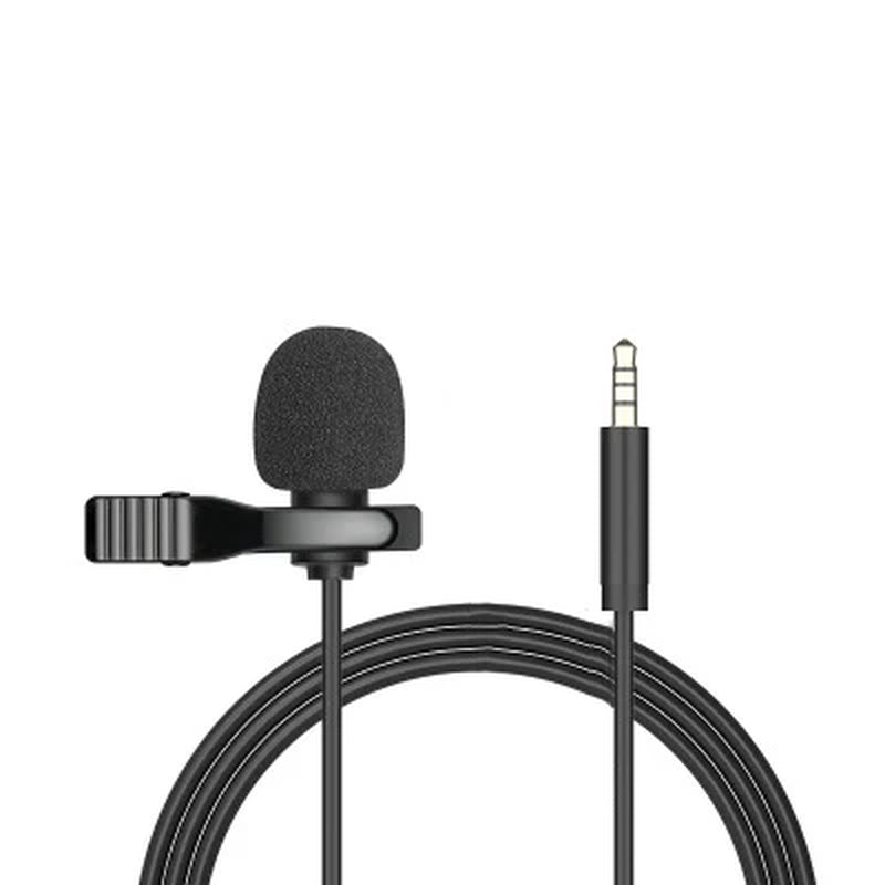  "ClipVoice 1.5M: Mini Portable Lavalier Mic with Multi-Connect"