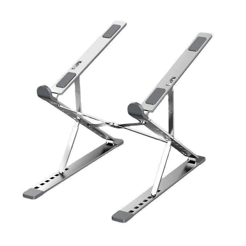  "MacFold Pro: Adjustable & Cooling Laptop Stand"