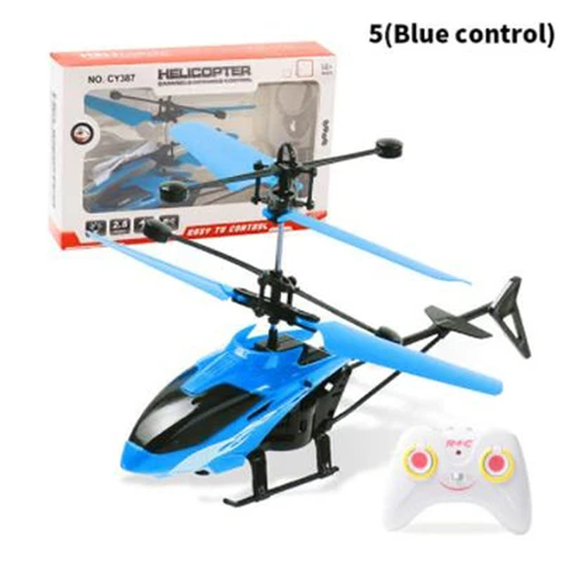 Mini Induction Helicopter Can Hover and Automatically Sense to Prevent Falling Mini RC Drone