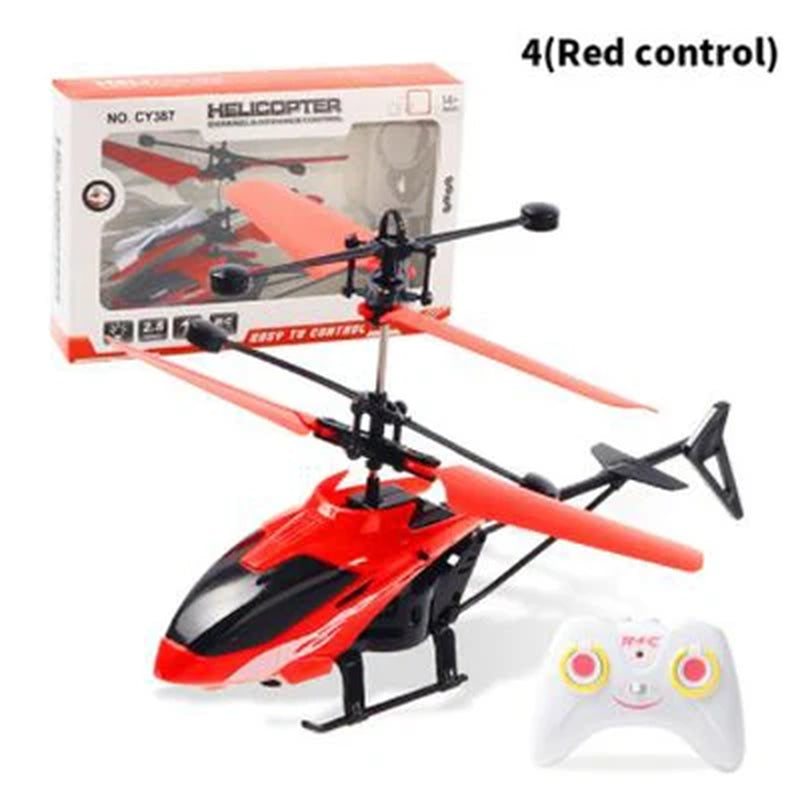 Mini Induction Helicopter Can Hover and Automatically Sense to Prevent Falling Mini RC Drone