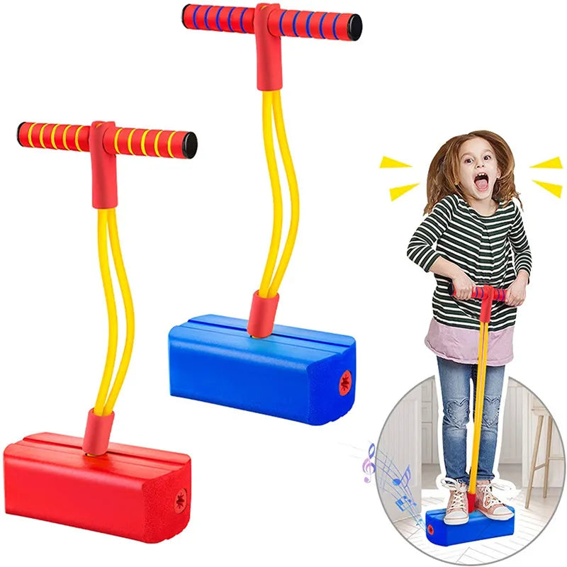 FunJump: Foam Pogo Jumper for Kids - Outdoor & Autism-Friendly Toy"