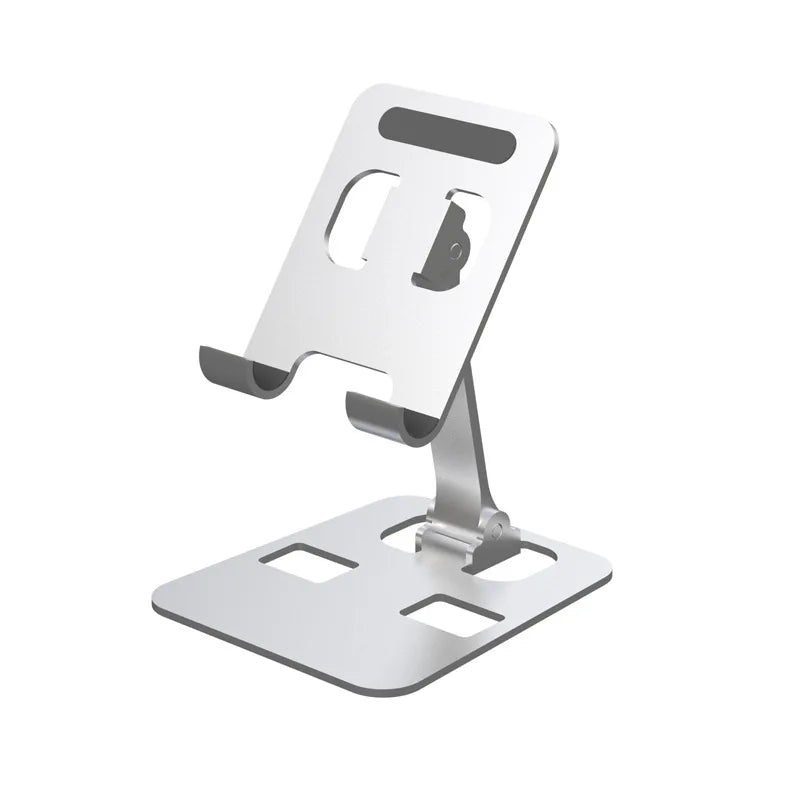 Portable Aluminum Alloy Phone Tablet Holder for Ipad Mipad Samsung Tab Matepad Stand Mount Adjustable Flexible Mobile Stand