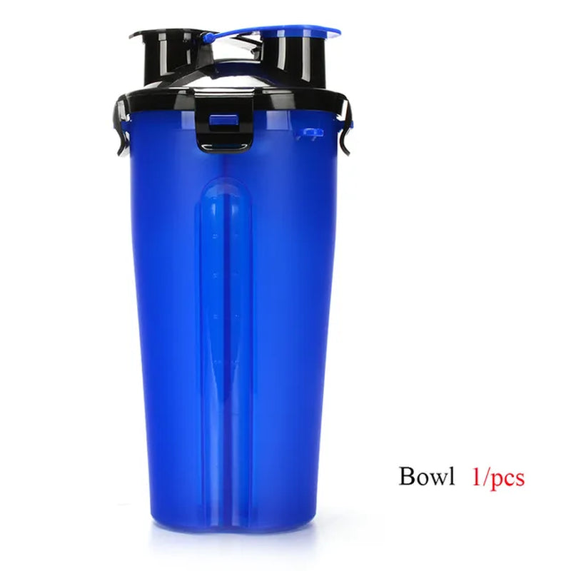 Pet Travel Duo: Collapsible Bottle & Bowl Combo"