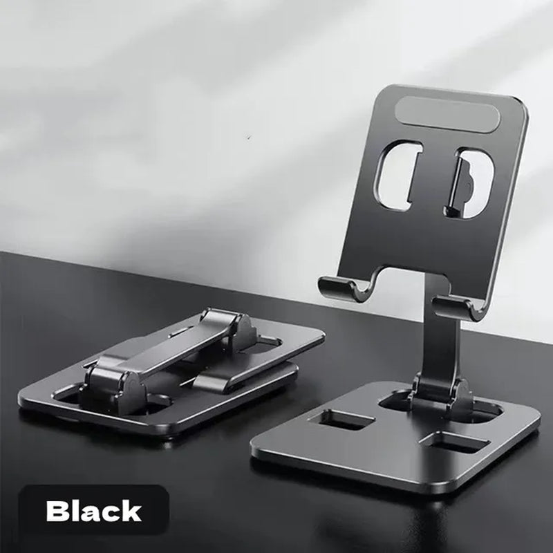 Portable Aluminum Alloy Phone Tablet Holder for Ipad Mipad Samsung Tab Matepad Stand Mount Adjustable Flexible Mobile Stand