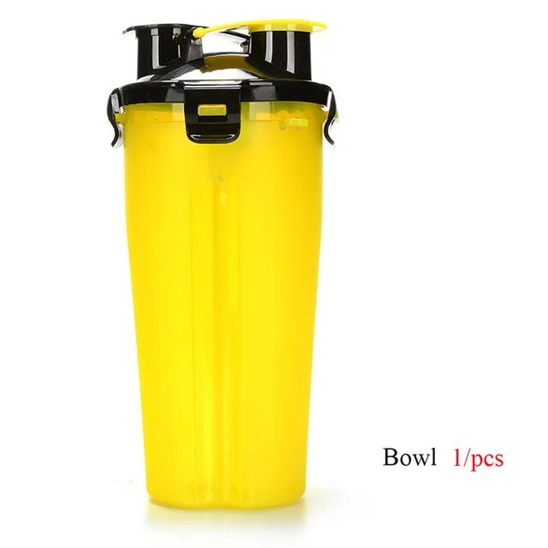 Pet Travel Duo: Collapsible Bottle & Bowl Combo"