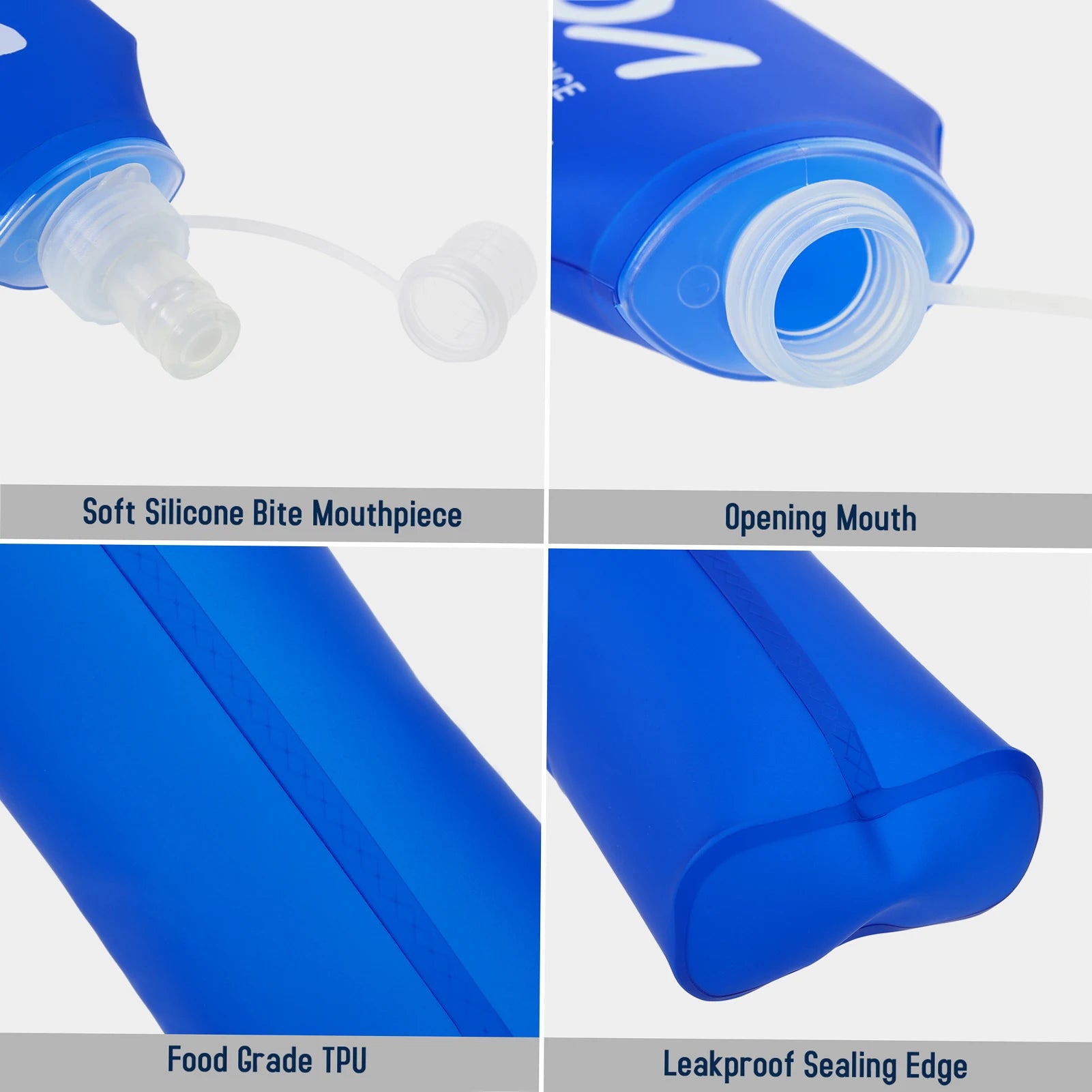 "Hydration On-The-Go: Foldable BPA-Free Outdoor Soft Bottle for Running, Hiking, Cycling, and Climbing"