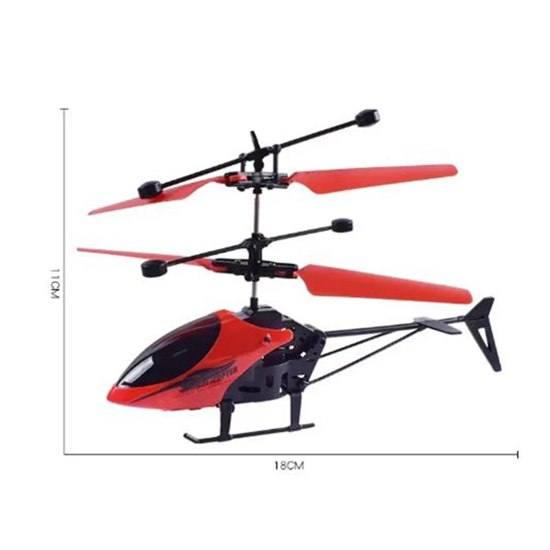 Mini Induction Helicopter Can Hover and Automatically Sense to Prevent Falling Mini RC Drone