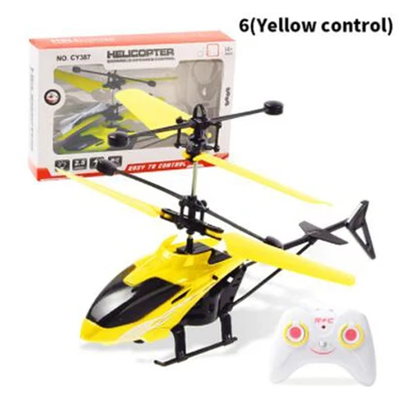 Mini Induction Helicopter Can Hover and Automatically Sense to Prevent Falling Mini RC Drone