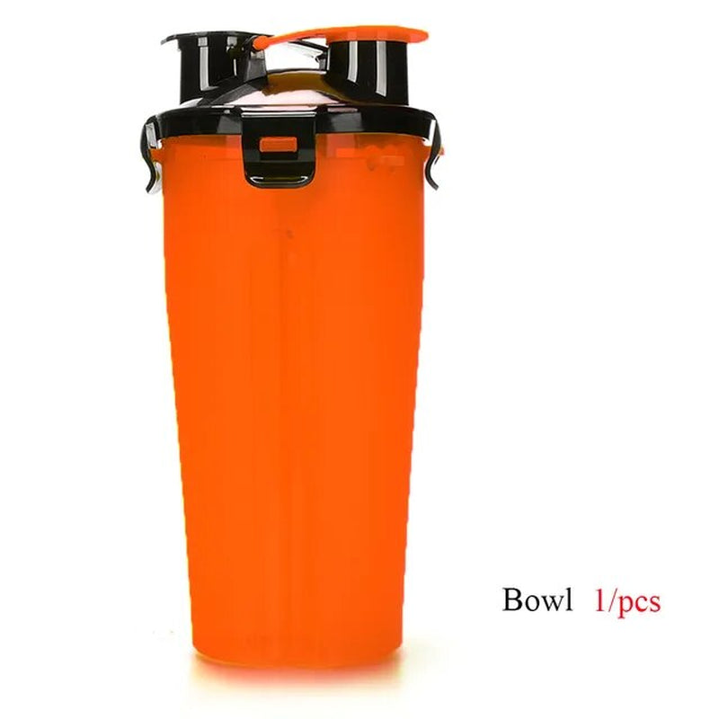 Pet Travel Duo: Collapsible Bottle & Bowl Combo"