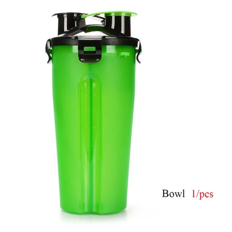 Pet Travel Duo: Collapsible Bottle & Bowl Combo"