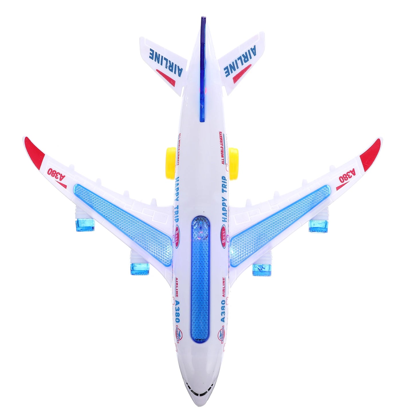 "JetPlay: Musical Autopilot Airplane Toy with Lights & Sounds"